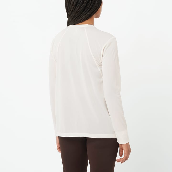 Salomon Women's Shkout Core Long Sleeve Tee Whisper White Salomon Salomon Women's Shkout Core Long Sleeve Tee Whisper White Salomon