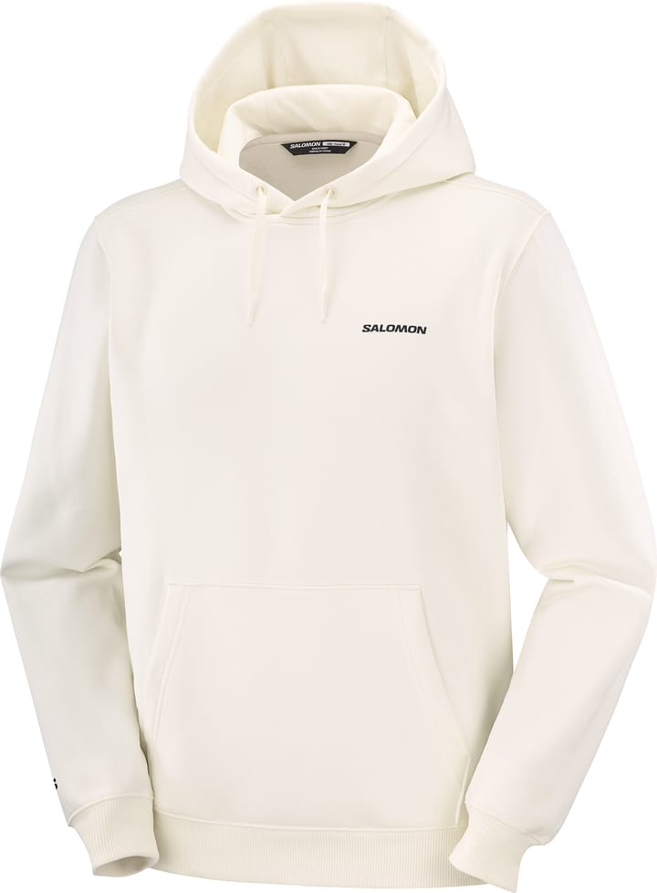Salomon Men's Salomon Logo Hoodie Whisper White Salomon