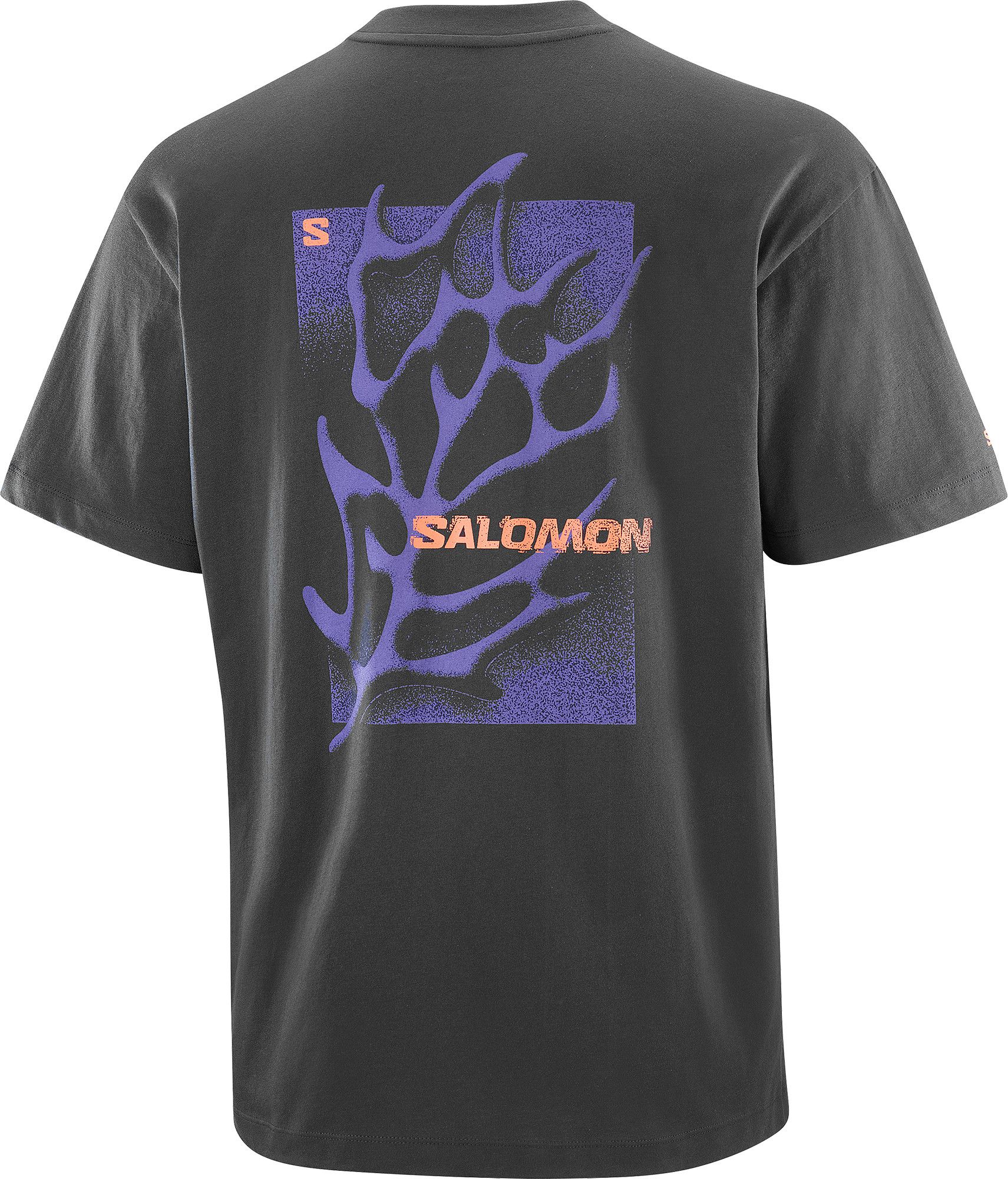 Salomon Unisex Freestyle Rx Short Sleeve Tee Deep Black