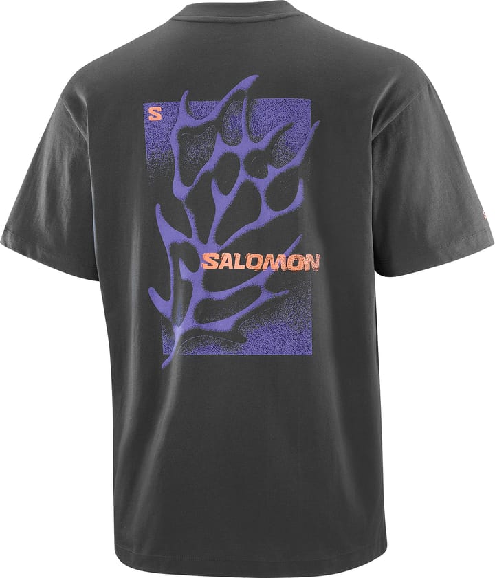 Salomon Unisex Freestyle Rx Short Sleeve Tee Deep Black
