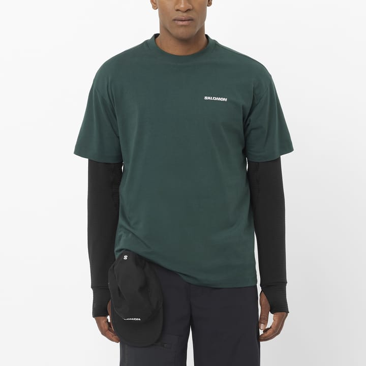 Salomon Unisex Freestyle Rx Short Sleeve Tee Green Gables Salomon