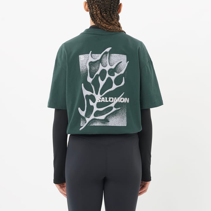 Salomon Unisex Freestyle Rx Short Sleeve Tee Green Gables Salomon
