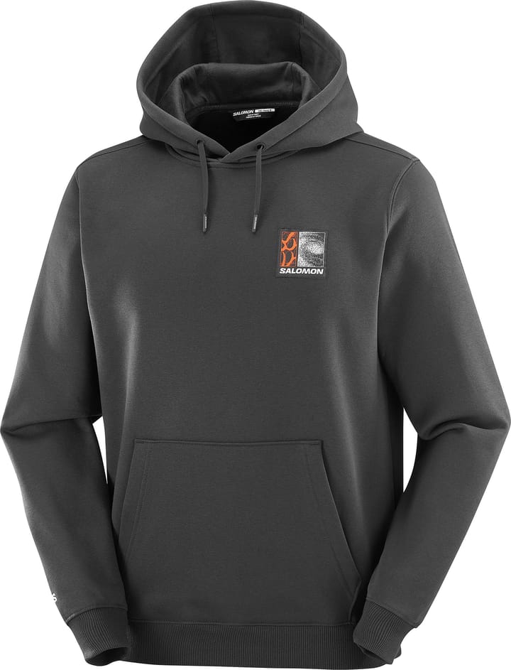 Salomon Unisex Freestyle Hoodie Deep Black Salomon