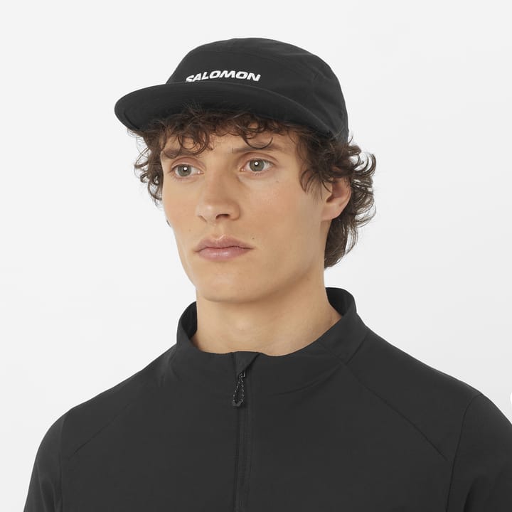 Salomon Logo 5 Panel Deep Black Salomon
