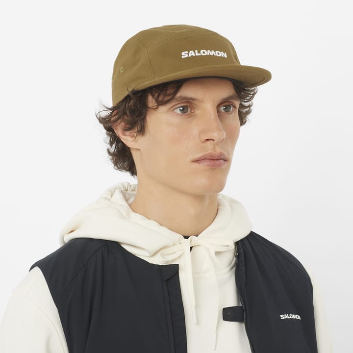 Salomon Logo 5 Panel Brilliant Olive Salomon Salomon Logo 5 Panel Brilliant Olive Salomon