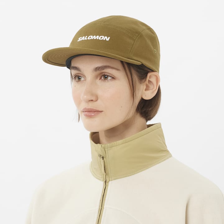 Salomon Logo 5 Panel Brilliant Olive Salomon
