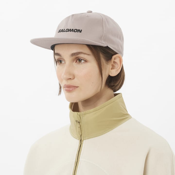 Salomon Logo Flat Cap Etherea Salomon