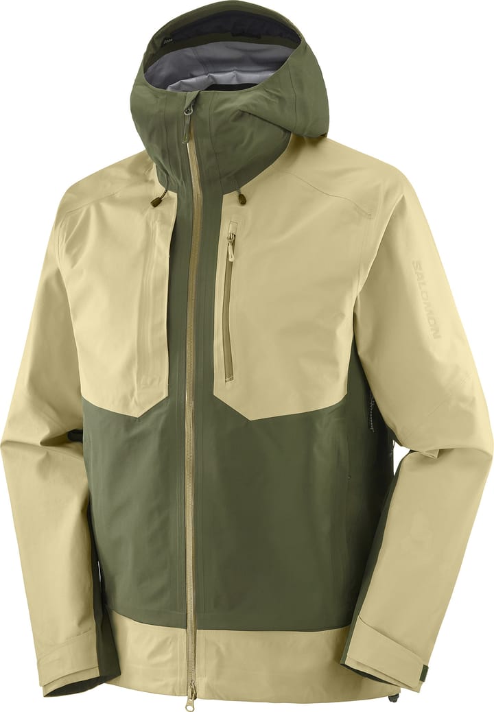 Salomon Men's Outline 3L GORE-TEX Jacket  Grape Leaf/Gray Green Salomon