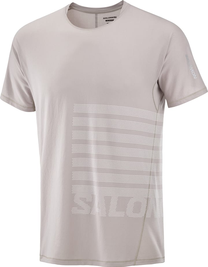 Salomon Men's Sense Aero Graphic Tee GFX Etherea/white/ Salomon