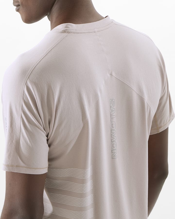 Salomon Men's Sense Aero Graphic Tee GFX Etherea/white/ Salomon