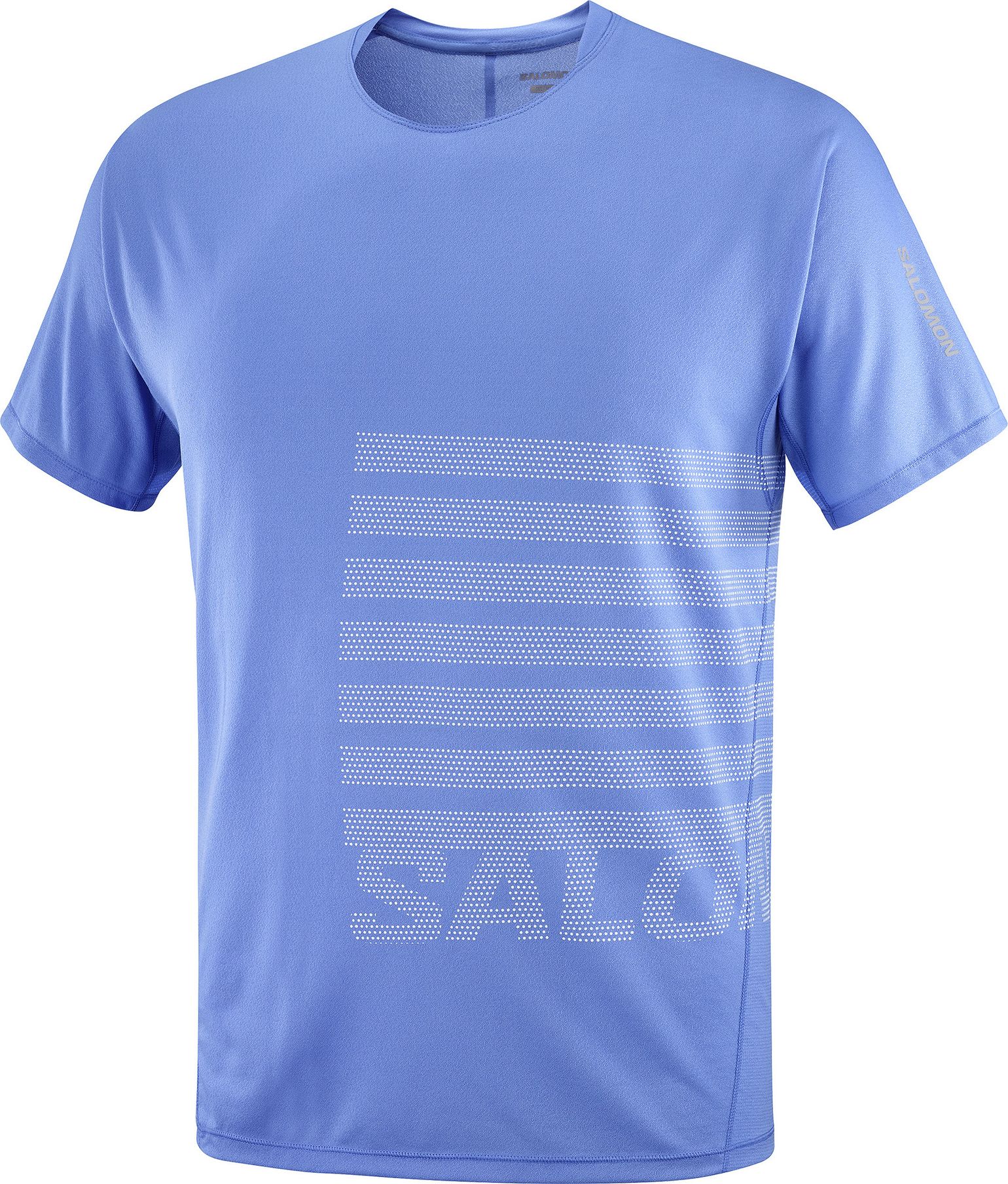 Salomon Men's Sense Aero Graphic Tee GFX Ultramarine/white/