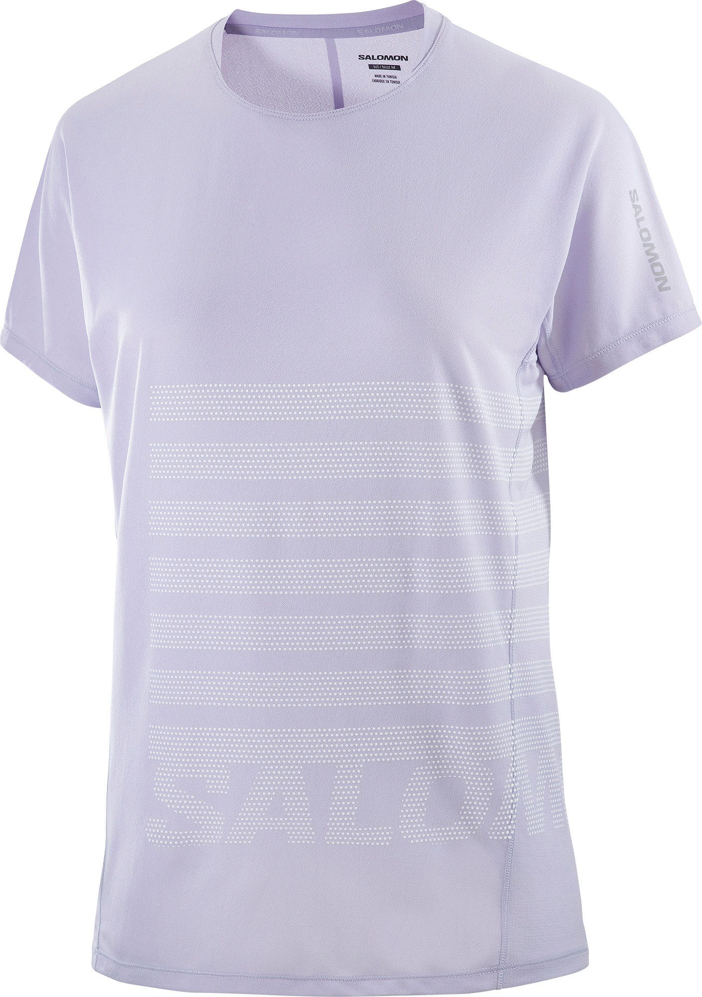 Salomon Women's Sense Aero Graphic Tee Cosmic Sky/white/