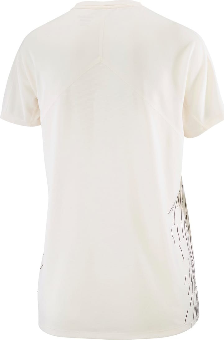 Salomon Women's Sense Aero Graphic Tee Whisper White / Iron Salomon