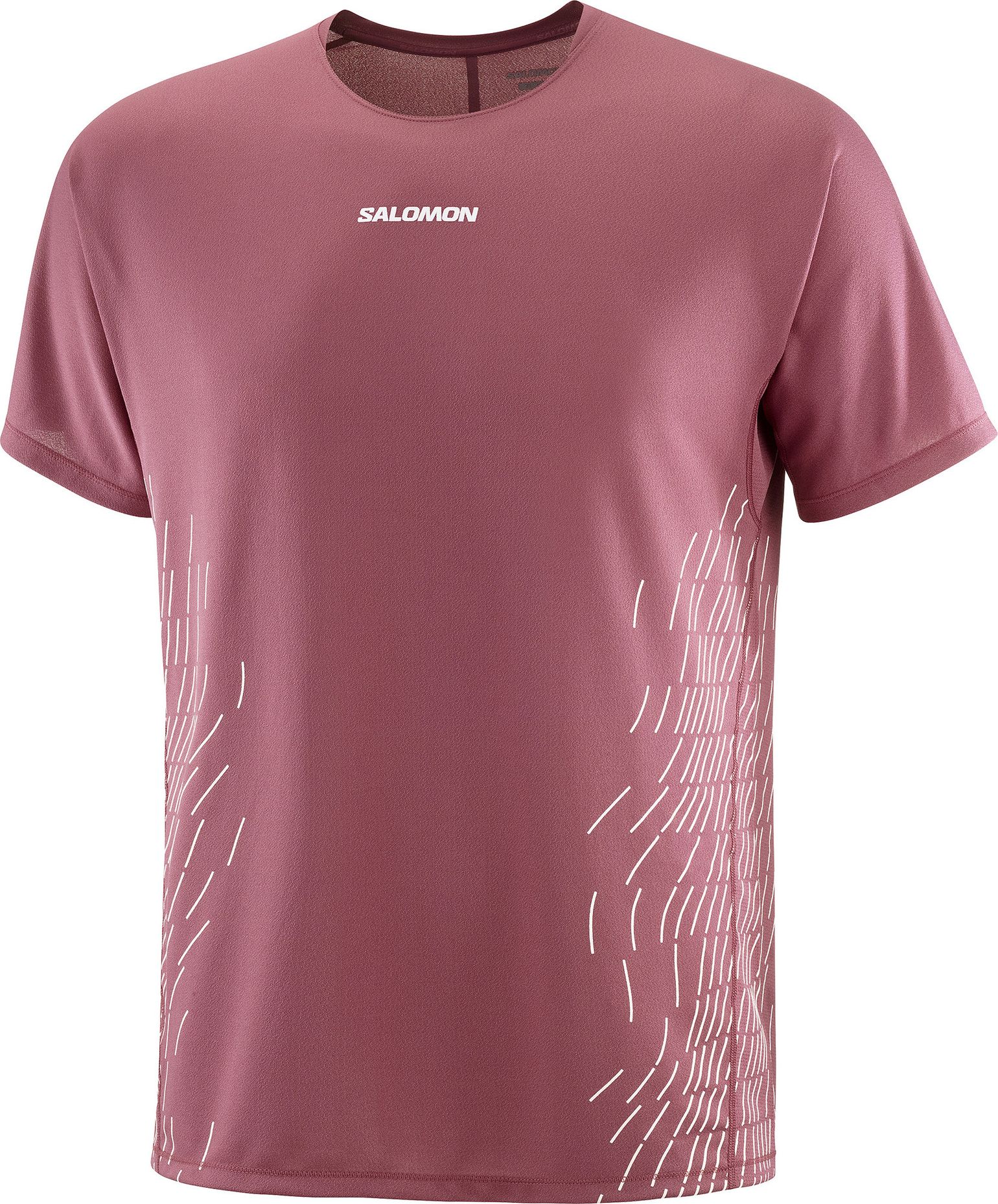 Salomon Men's Sense Aero Graphic Tee GFX Nocturne / Whisper White
