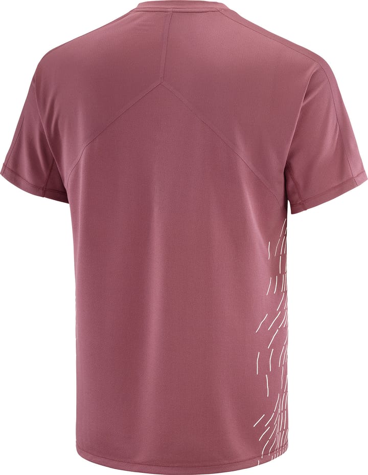 Salomon Men's Sense Aero Graphic Tee GFX Nocturne / Whisper White Salomon Salomon Men's Sense Aero Graphic Tee GFX Nocturne / Whisper White Salomon