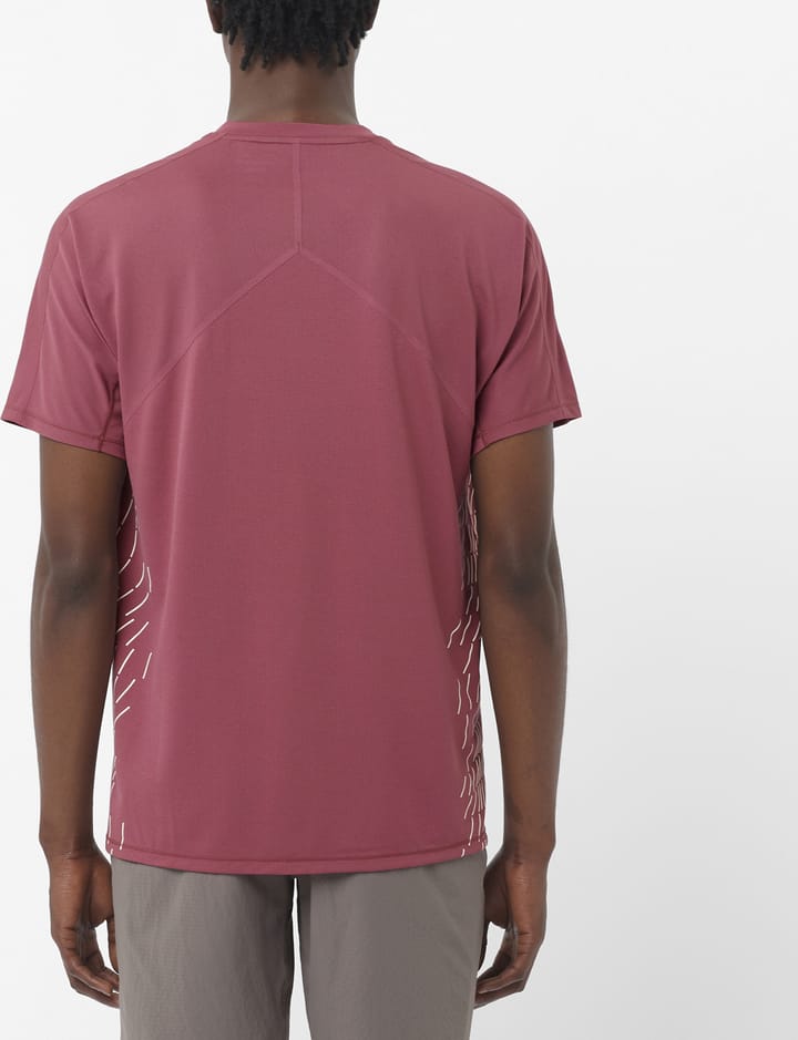 Salomon Men's Sense Aero Graphic Tee GFX Nocturne / Whisper White Salomon Salomon Men's Sense Aero Graphic Tee GFX Nocturne / Whisper White Salomon