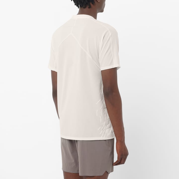 Salomon Men's Sense Aero Graphic Tee GFX Whisper White / Iron Salomon Salomon Men's Sense Aero Graphic Tee GFX Whisper White / Iron Salomon