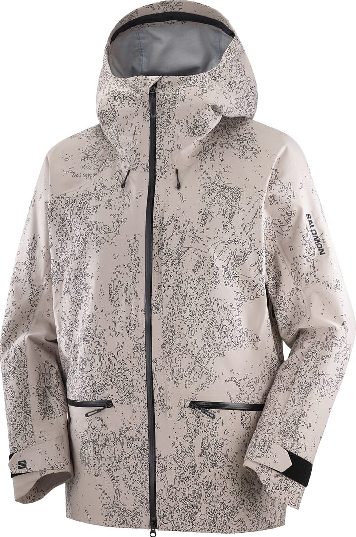 Salomon Men's Absolute 3L Jacket Print Ao/Etherea Salomon Salomon Men's Absolute 3L Jacket Print Ao/Etherea Salomon