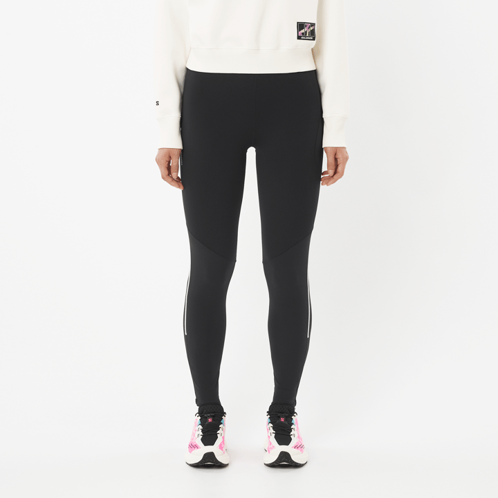 Salomon Women's Sense Aero Stow Tights Deep Black Salomon