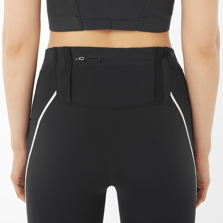 Salomon Women's Sense Aero Stow Tights Deep Black Salomon