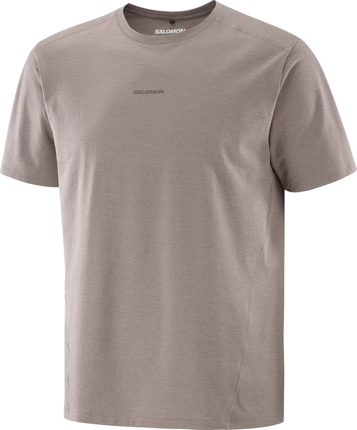 Salomon Men's Trackline Short Sleeve Tee Iron Salomon