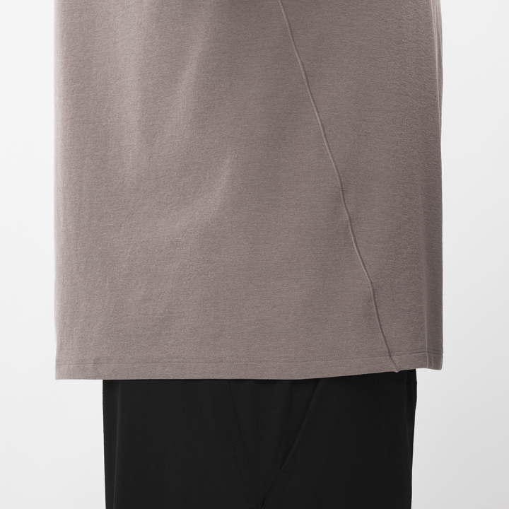 Salomon Men's Trackline Short Sleeve Tee Iron Salomon