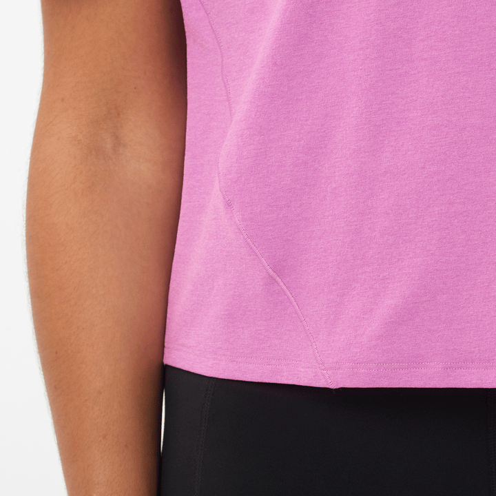 Salomon Women's Trackline Short Sleeve Tee Iris Orchid Salomon