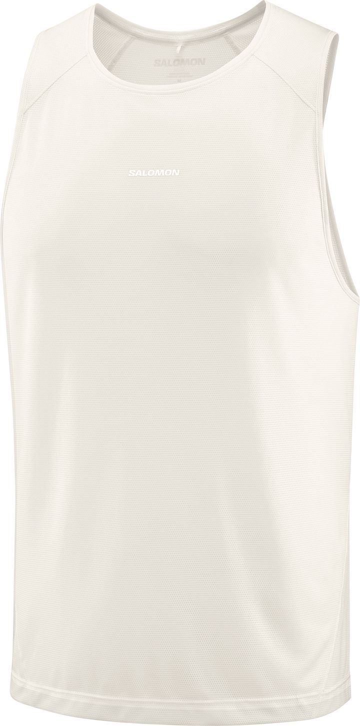 Salomon Men's Shkout Core Tank Whisper White Salomon