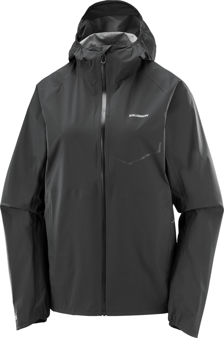 Salomon Women's Bonatti Waterproof Jackets Deep Black Salomon