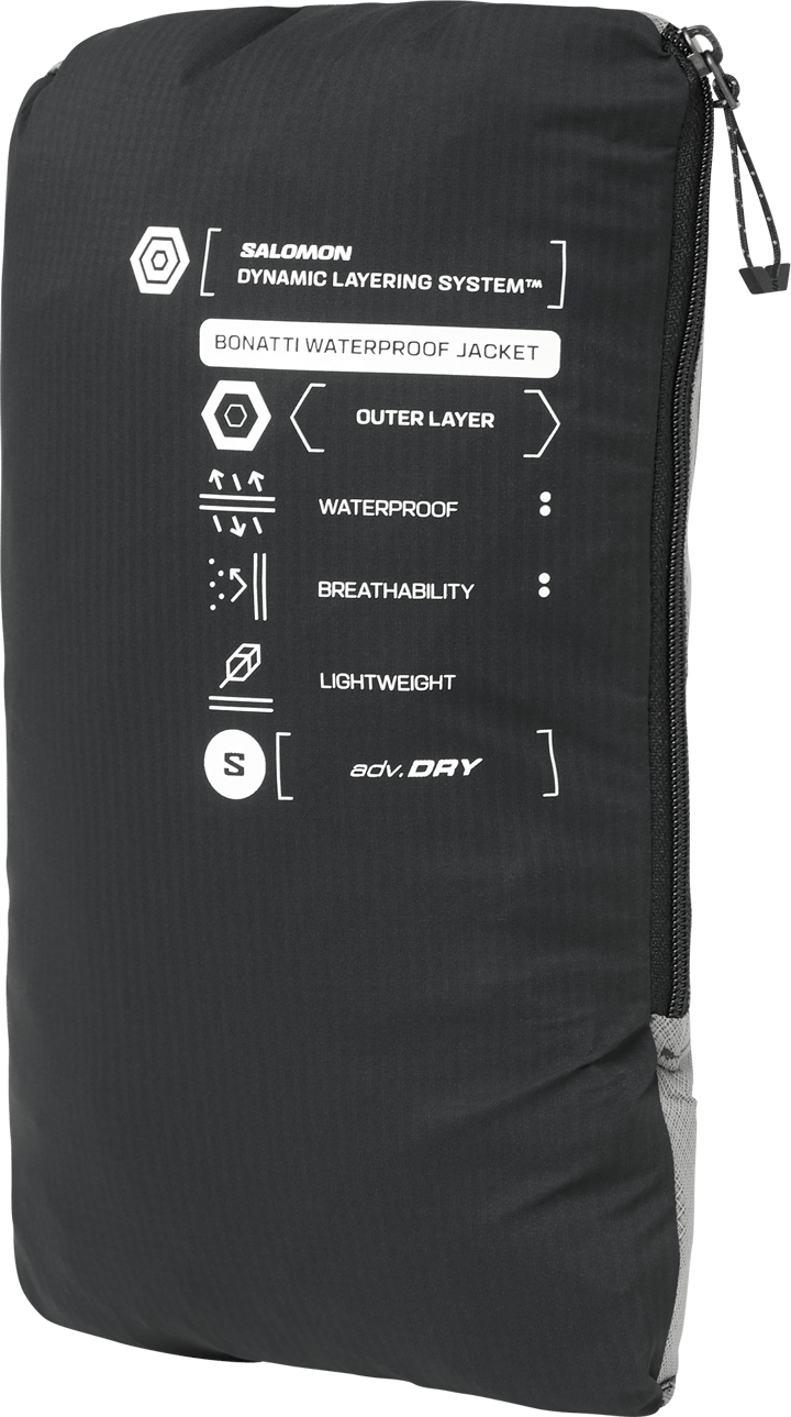 Salomon Women's Bonatti Waterproof Jackets Deep Black Salomon