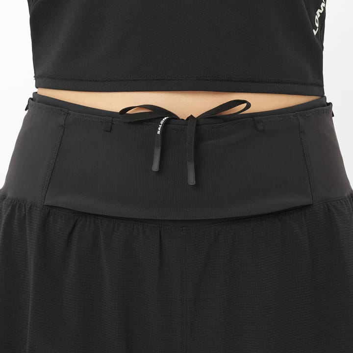 Salomon Women's Sense Aero 2in1 Trail 4" Deep Black Salomon