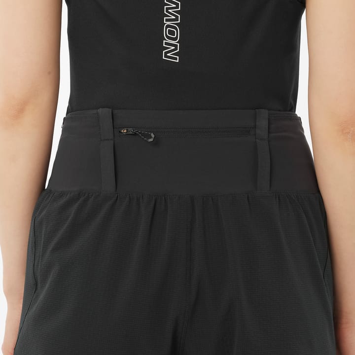 Salomon Women's Sense Aero 2in1 Trail 4" Deep Black Salomon