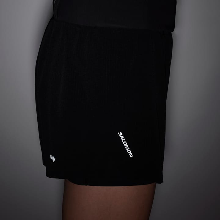 Salomon Women's Sense Aero 2in1 Trail 4" Deep Black Salomon