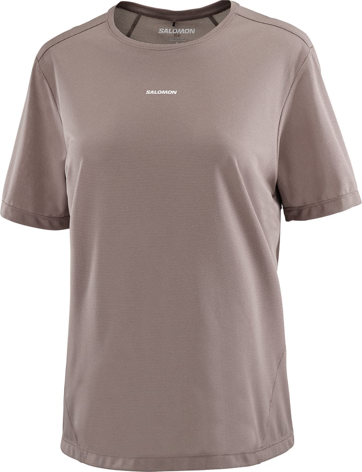 Salomon Women's Shkout Core Short Sleeve Tee Iron Salomon