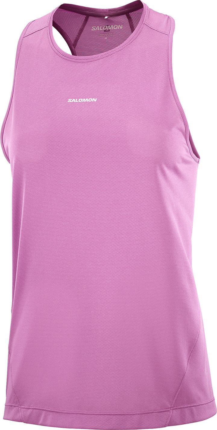 Salomon Women's Shkout Core Tank Iris Orchid Salomon