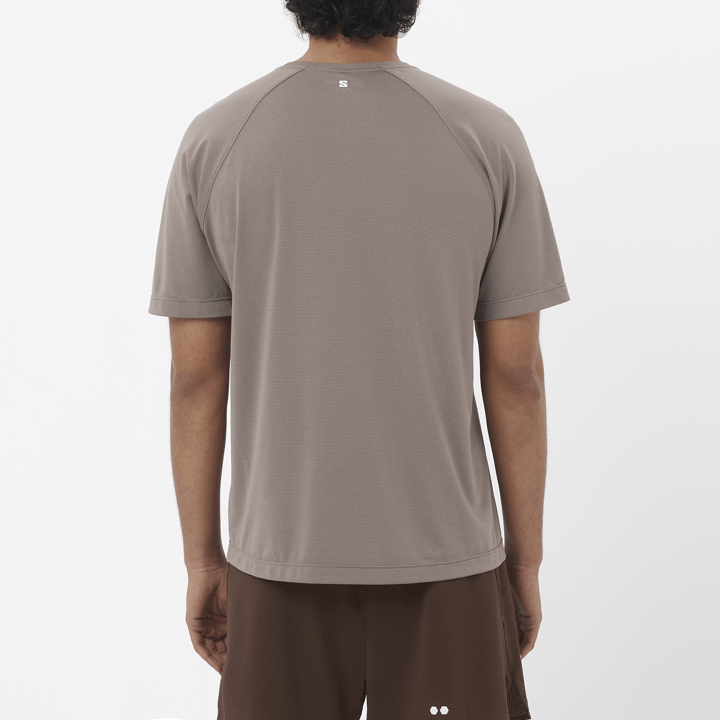 Salomon Men's Shkout Core Short Sleeve Tee Iron Salomon