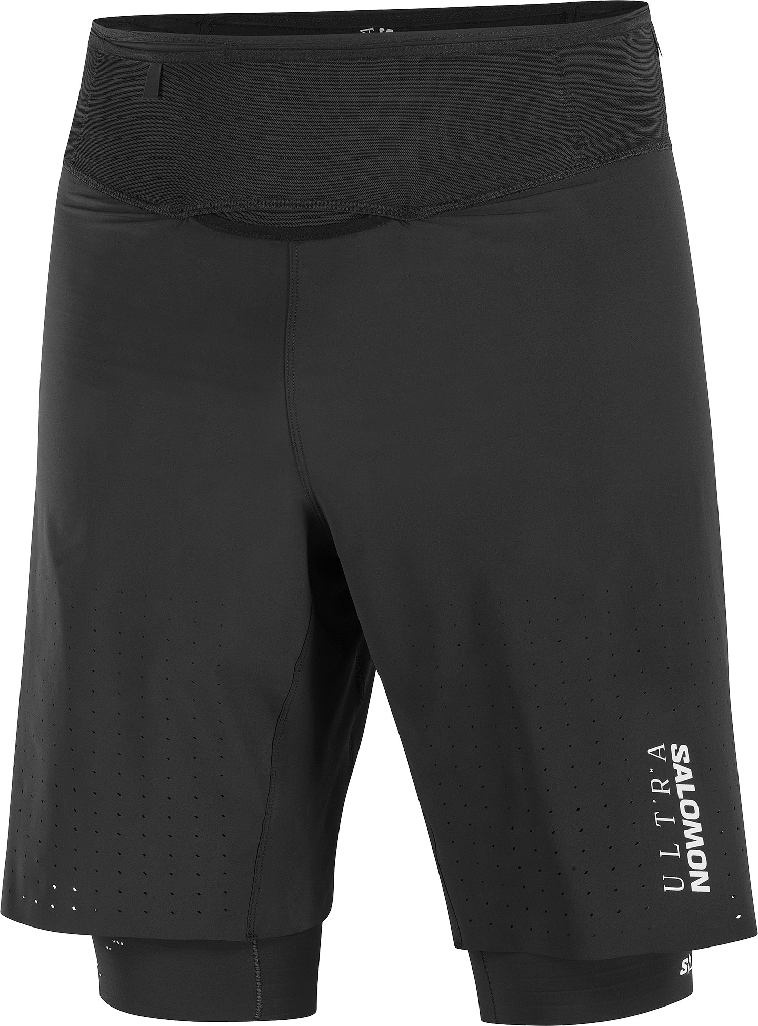 Salomon Men's S/Lab Salomon Ultra 2in1 Deep Black/Deep Black