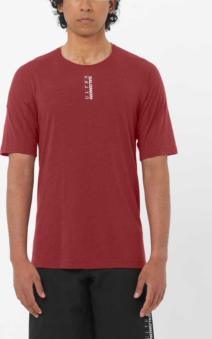 Salomon Men's Ultra SS Tee Syrah Salomon