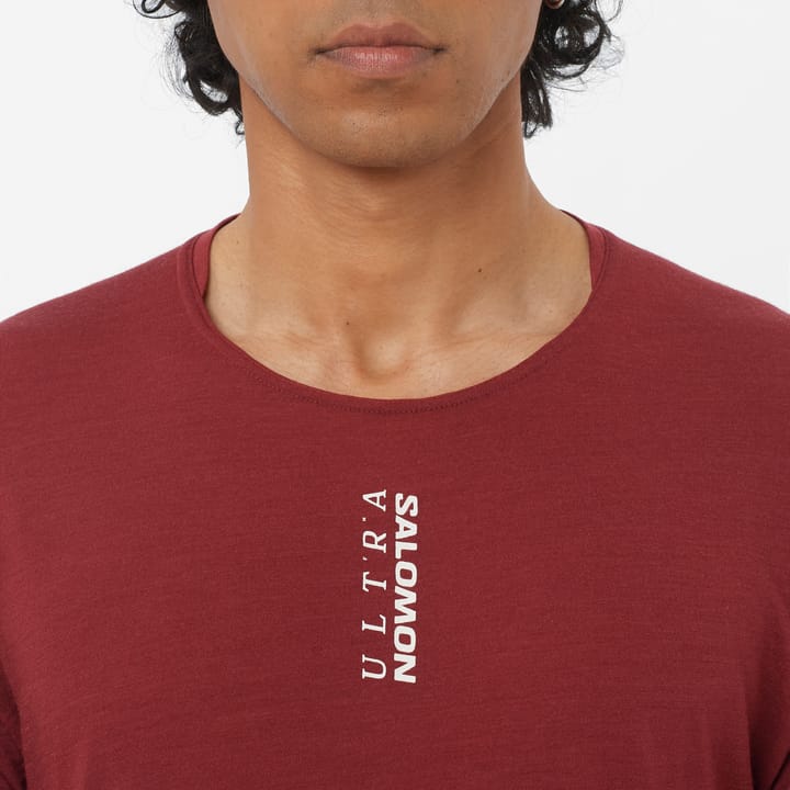 Salomon Men's Ultra SS Tee Syrah Salomon