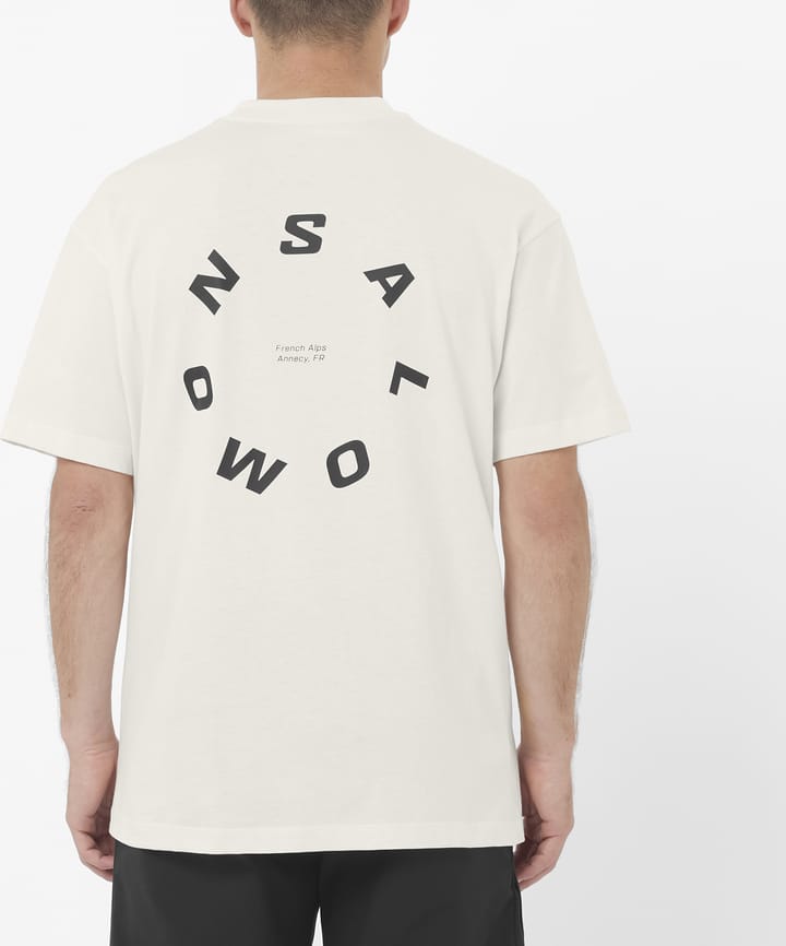 Salomon Men's Round Logo Graphic Whisper White Salomon