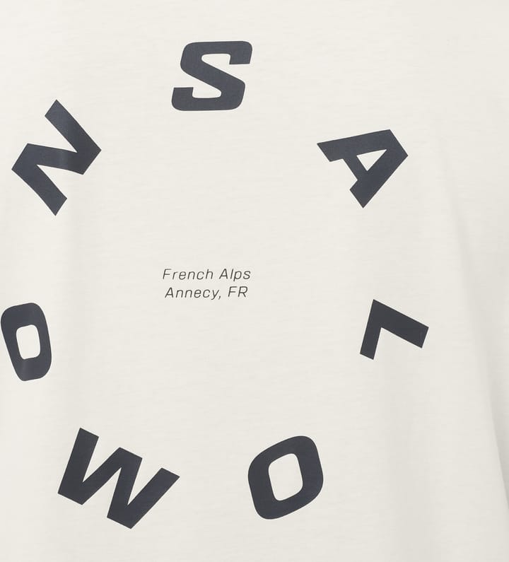 Salomon Men's Round Logo Graphic Whisper White Salomon