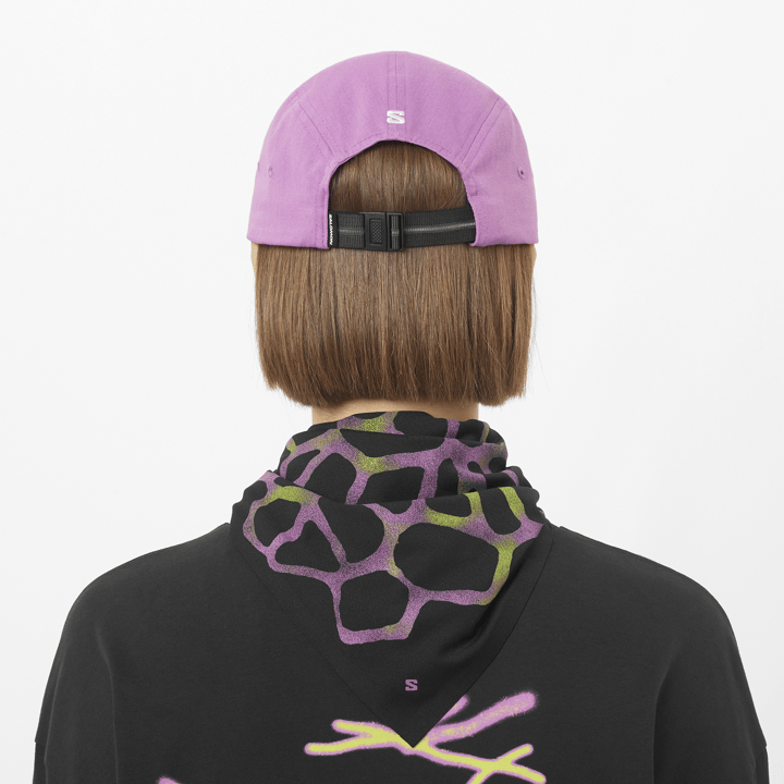 Salomon Logo 5 Panel Iris Orchid Salomon