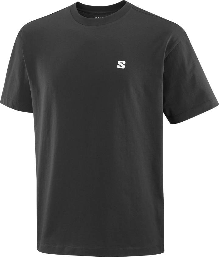 Salomon Men's Round Logo Graphic Deep Black Salomon