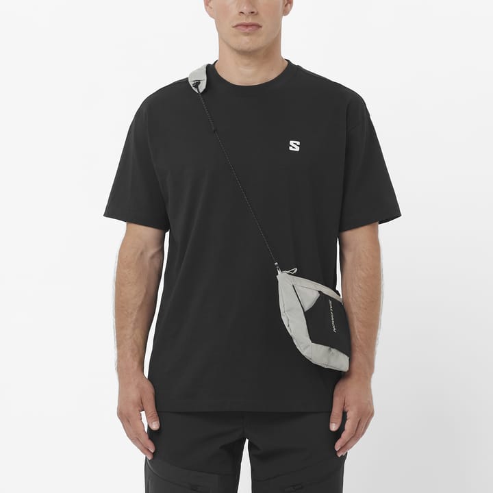 Salomon Men's Round Logo Graphic Deep Black Salomon