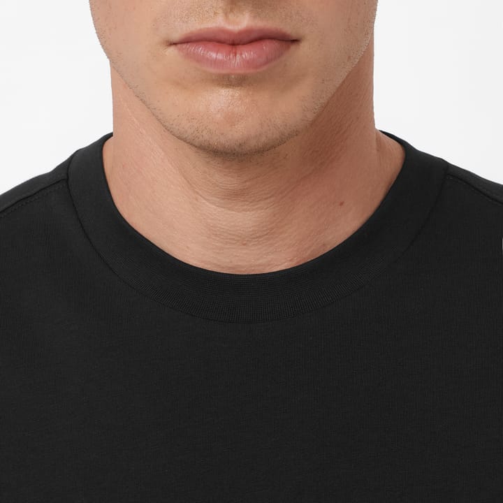 Salomon Men's Round Logo Graphic Deep Black Salomon