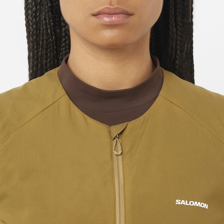 Salomon Women's Mountain Flex Hybrid Vest Brilliant Olive Salomon