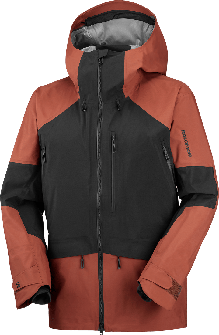 Salomon Men´s Moon Patrol GORE-TEX Jacket Deep Black/burnt Umber/ Salomon