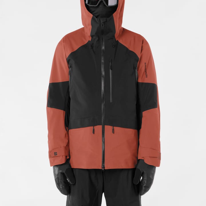 Salomon Men´s Moon Patrol GORE-TEX Jacket Deep Black/burnt Umber/ Salomon