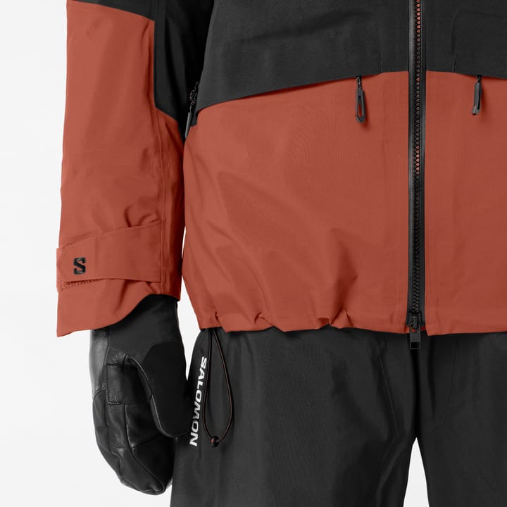 Salomon Men´s Moon Patrol GORE-TEX Jacket Deep Black/burnt Umber/ Salomon