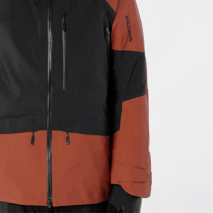 Salomon Men´s Moon Patrol GORE-TEX Jacket Deep Black/burnt Umber/ Salomon